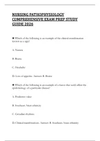 NURSING PATHOPHYSIOLOGY 2026 PRACTICE QUESTIONS AND EXAM PREPARATION&period;pdf&lpar; PACKAGE DEAL&rpar;