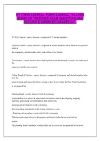 NY TOWN COUNCIL&comma; TOWN COUNCIL &comma; VILLAGE BOARD OF TRUSTEES EXAM QUESTIONS AND ACCURATE ANSWERS &vert;GRADED A&plus; &period;