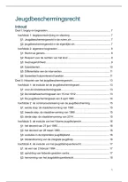 Samenvatting handboek jeugdbeschermingsrecht 2025-2026&colon; 16&sol;20 eerste zit