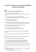 Genetics&colon; From Genes to Genomes 6th Edition &mdash; Practice Questions & Study Guide