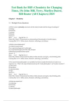 Package Deal&colon; Nursing&comma; Healthcare&comma; Business & Science Test Banks &vert; 2026&sol;2027 Study Guide&comma; Practice Questions & Exam Review