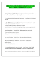 RECA FUNDAMENTALS EXAM QUESTIONS WITH 100&percnt; CORRECT ANSWERS 2026 &ndash; 2027 &period;