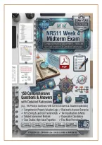 NR511 Week 4 Midterm Exam Prep 2025&sol;2026 &vert; 100 Practice Questions with Correct Answers & Detailed Rationales &vert; Chamberlain University NR 511 Study Guide