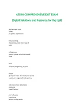 ATI RN Comprehensive Exit Exam Questions and Answers with Detailed Solutions 2027&sol;2028