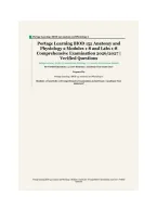 BIOD 152 Anatomy and Physiology 2 &vert; Portage Learning &vert; Academic Year 2026&sol;2027 &vert; Comprehensive Examination &mdash; Modules 1&ndash;8 & Labs 1&ndash;8 &vert; 80 Verified Questions and Correct Answer Rationales &vert; rated 100&percnt; correct&period;