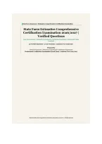 State Farm Estimatics &vert; State Farm Insurance &vert; Academic Year 2026&sol;2027 &vert; Comprehensive Certification Examination &vert; 50 Verified Questions and Correct Answer Rationales &vert; rated 100&percnt; correct&period;