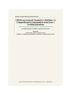 CHEM 103 General Chemistry I Modules 1-6 Comprehensive Exam 2026&sol;2027 &vert; 50 Verified Questions & Answers &vert; rated 100&percnt; correct &vert; Portage Learning&period;
