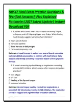 NR547 Final Exam Practice Questions &&NewLine;&lbrack;Verified Answers&rsqb;&comma; Plus Explained&NewLine;Rationales&vert;2027 Latest Update&vert; Instant&NewLine;Download PDF