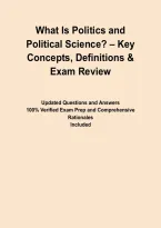What Is Politics and Political Science&quest; &ndash; Key Concepts&comma; Definitions & Exam Review&NewLine;&NewLine;