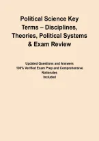 Political Science Key Terms &ndash; Disciplines&comma; Theories&comma; Political Systems & Exam Review&NewLine;&NewLine;