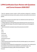 Inside LVMH Certification Exam Review Guide&colon; Luxury Ecosystem&comma; LIFE 360 & Core Modules Verified Test Bank &lpar;2026&sol;2027&rpar;