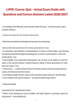 Package deal f0r Inside LVMH Certificate Exam Preparation Guide&colon; Luxury Management&comma; LIFE 360 & Brand Strategy Verified Questions & Answers 2026&sol;2027