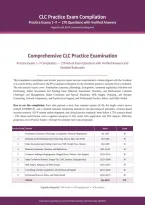 CLC EXAM TEST BANK & PRACTICE EXAM 2026&sol;2027 &vert; Certified Lactation Consultant Package Deal &vert; Questions & Verified Answers &vert; Pass Guaranteed - A&plus; Graded