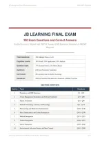 JB LEARNING FINAL ACTUAL EXAM 2026&sol;2027 &vert; 300 Questions & Correct Answers with Rationales &vert; Verified &vert; Pass Guaranteed - A&plus; Graded&NewLine;&NewLine;