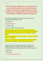 NUR 5461 EXAMS 1&comma; 2 & 3 &lpar;William Paterson University Of New  Jersey&rpar; NEWEST 2026&sol; 2027 PACKAGE DEAL&vert; NUR5461 ADVANCED PATHOPHYSIOLOGY EXAMS REVIEW WITH COMPLETE REAL EXAM QUESTIONS AND CORRECT VERIFIED ANSWERS&sol; ALREADY GRADED A&plus; 