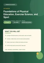 Foundations of Physical Education 21st Edition Test Bank &ndash; Questions & Answers