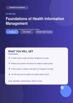 Foundations of Health Information Management 6th Edition Test Bank