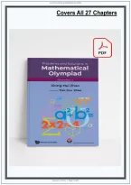 Test Bank&colon; Conv Problems and Solutions in Mathematical Olympiad &lpar;secondary 2&rpar; by Xiong-Hui Zhao&comma; 2024 - Graded A&period;&period;&period;