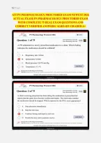 ATI PN PHARMACOLOGY PROCTORED EXAM NEWEST 2026 &NewLine;ACTUAL EXAM&vert; PN PHARMACOLOGY PROCTORED EXAM &NewLine;WITH COMPLETE 75 REAL EXAM QUESTIONS AND &NewLine;CORRECT VERIFIED ANSWERS&sol; ALREADY GRADED A&plus; 