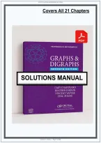 Solutions Manual for Conv for Graphs & Digraphs by Chartrand&comma; 2024 &lpar;7th Edition&rpar; - Graded A&plus; Comprehensive Exam &period;&period;&period;
