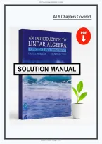 Solutions Manual&colon; Conv for Introduction to Linear Algebra for Science and Engineering &lpar;3rd Edition&rpar; - Graded A&plus; &period;&period;&period;