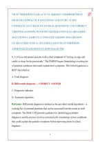 NR 547 MIDTERM EXAM ACTUAL 2026&sol;2027 COMPREHENSIVE HIGH YIELD PRACTICE QUESTIONS AND STUDY GUIDE &vert;COMPLETE ACCURATE EXAM &vert;REAL QUESTIONS AND CORRECT VERIFIED ANSWERS WITH DETAILED RATIONALES &lpar;RELIABLE SOLUTIONS&rpar; CURRENTLY UPDATED VERSION 2026 EDITION&vert; 