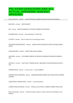 IFIC EXAM QUESTIONS AND ALL ACTUAL ANSWERS 2026&sol;2027 UPDATED&period;&NewLine;&NewLine;