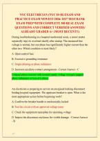 NYC ELECTRICIAN &lpar;NYC H&plus;H&rpar; EXAM AND PRACTICE EXAM NEWEST 2026&sol; 2027 TEST BANK WITH COMPLETE 300 REAL EXAM QUESTIONS AND CORRECT VERIFIED ANSWERS&sol; ALREADY GRADED A&plus; &lpar;MOST RECENT&excl;&excl;&rpar; 