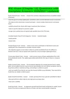 IFIC Exam &lpar;Chapter 12&rpar; Questions with Complete Answers 2026&sol;2027 Updated&period;