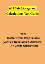 ATI Safe Dosage and Calculations Test Guide 2026 &vert; Nursing Dosage Calculation Study Review