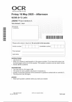 OCR GCSE Latin Paper 2 Prose Literature A 2025
