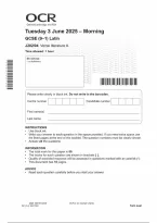 OCR GCSE Latin Paper 4 Verse literature A 2025