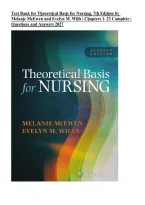 Test Bank for Theoretical Basis for Nursing&comma; 7th Edition by Melanie McEwen & Evelyn M&period; Wills &vert; Chapters 1&ndash;23 Complete &vert; Questions & Answers 2027&NewLine;