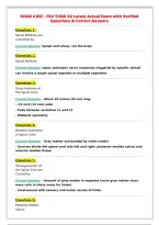 EXAM 4 BSC - FSU YUNG SU Latest Actual Exam with Verified&NewLine;Questions & Correct Answers