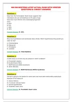 MN 566 MIDTERM LATEST ACTUAL EXAM WITH VERIFIED&NewLine;QUESTIONS & CORRECT ANSWERS