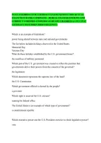 FCLE Study Guide&colon; 80 Florida Civic Literacy Exam Practice Questions with Verified Answers & Landmark Supreme Court Cases &lpar;2026-2027 Edition&rpar;