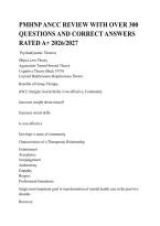 PMHNP ANCC Review Study Guide&colon; 300&plus; Practice Questions with Answers for Psychiatric-Mental Health Nurse Practitioner Certification &lpar;2026-2027 Edition&rpar;