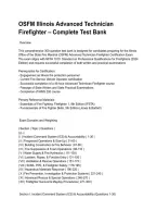 OSFM Illinois Advanced Technician Firefighter &ndash; Complete Test Bank&period;pdf&NewLine;&NewLine;