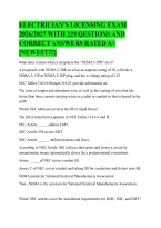 Electrician Exam Study Guide 2026&ndash;2027&colon; 229 NEC Practice Questions with Correct Answers & Code References for the Journeyman & Master Electrician Exam