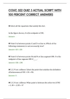 COUC 522 QUIZ 3 ACTUAL SCRIPT WITH&NewLine;100 PERCENT CORRECT ANSWERS