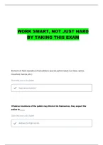 CJ 110 INTRODUCTION TO LAW ENFORCEMENT FINAL QUESTIONS AND CORRECT ANSWERS