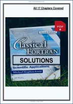 Solutions Manual&colon; Conv for Classical Fortran Programming for Engineering and Scientific Applications&comma; Second Edi&period;&period;&period;