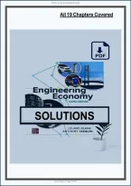 Solutions Manual&colon; Conv for Engineering Economy&comma; by Leland Blank&comma; Anthony Tarquin &semi; Isbn13 9781264158096 Removed &period;&period;&period;