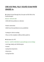 CRIS 605 FINAL FULLY SOLVED EXAM PAPER&NewLine;GRADED A&plus;
