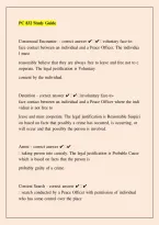 PC 832 Study Guide 2026 &ndash; California POST Exam Prep&comma; Laws of Arrest & Practice