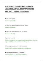 CSE 6040X COMPUTING FOR DATA&NewLine;ANALYSIS ACTUAL SCRIPT WITH 100&NewLine;PERCENT CORRECT ANSWERS