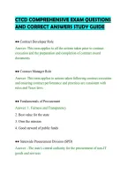 CTCD COMPLETE EXAMINATION TEST&NewLine;QUESTIONS WITH VERIFIED SOLUTION