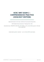 IICRC WRT Exam 2 &ndash; Comprehensive Practice 2026&sol;2027 Edition