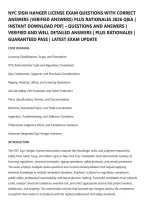 NYC SIGN HANGER LICENSE EXAM QUESTIONS WITH CORRECT&NewLine;ANSWERS &lpar;VERIFIED ANSWERS&rpar; PLUS RATIONALES 2026 Q&A &vert;&NewLine;INSTANT DOWNLOAD PDF&rsqb; &ndash; QUESTIONS AND ANSWERS &vert;&NewLine;VERIFIED AND WELL DETAILED ANSWERS &vert; PLUS RATIONALES &vert;&NewLine;GUARANTEED PASS &vert; LATEST EXAM UPDATE&NewLine;