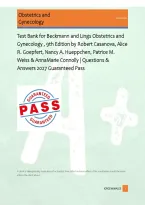 Test Bank for Beckmann and Lings Obstetrics and &NewLine;Gynecology &comma; 9th Edition by Robert Casanova&comma; Alice &NewLine;R&period; Goepfert&comma; Nancy A&period; Hueppchen&comma; Patrice M&period; &NewLine;Weiss & AnnaMarie Connolly &vert; Questions & &NewLine;Answers 2027 Guaranteed Pass 